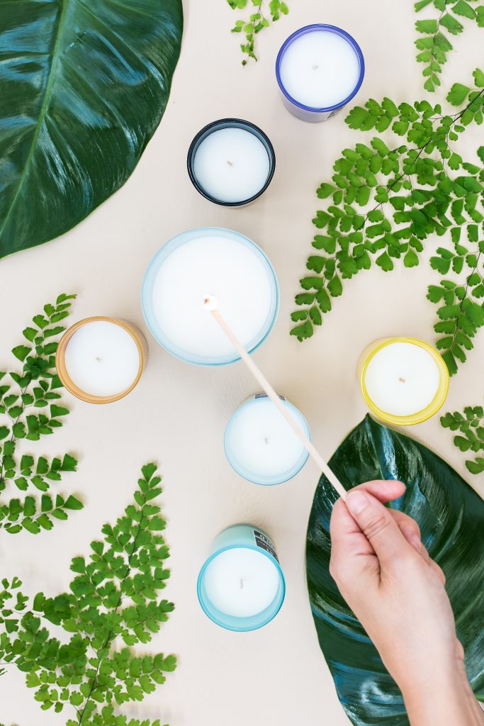 Lighting Scented Candles