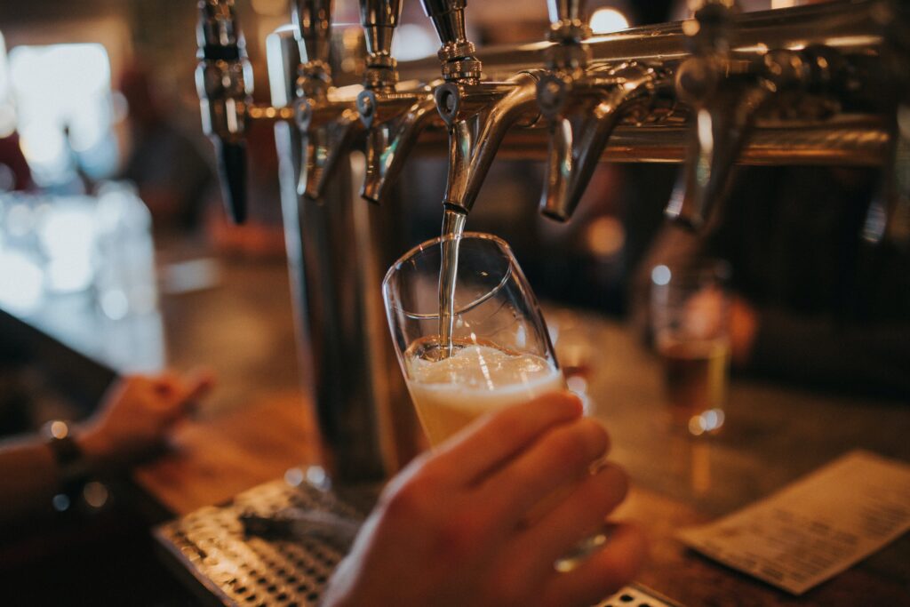 Essex pub bar